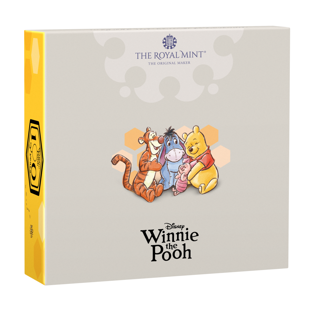 2026 100 Years of Winnie the Pooh™ – Friendship 50p Silver Proof Colour Coin