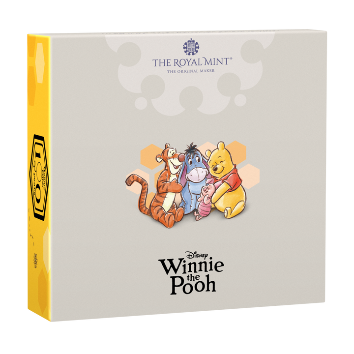2026 100 Years of Winnie the Pooh™ – Friendship 50p Silver Proof Colour Coin