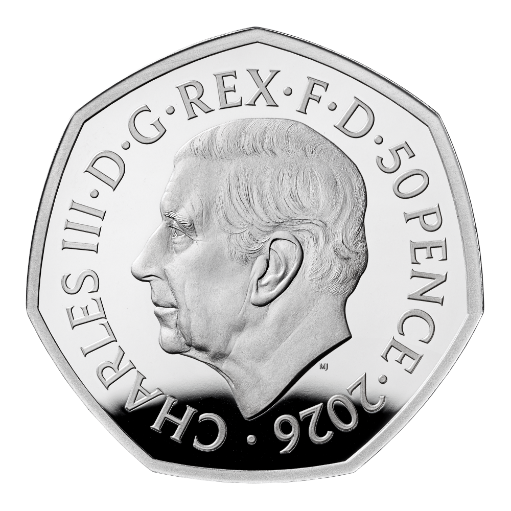 2026 100 Years of Winnie the Pooh™ – Friendship 50p Silver Proof Colour Coin