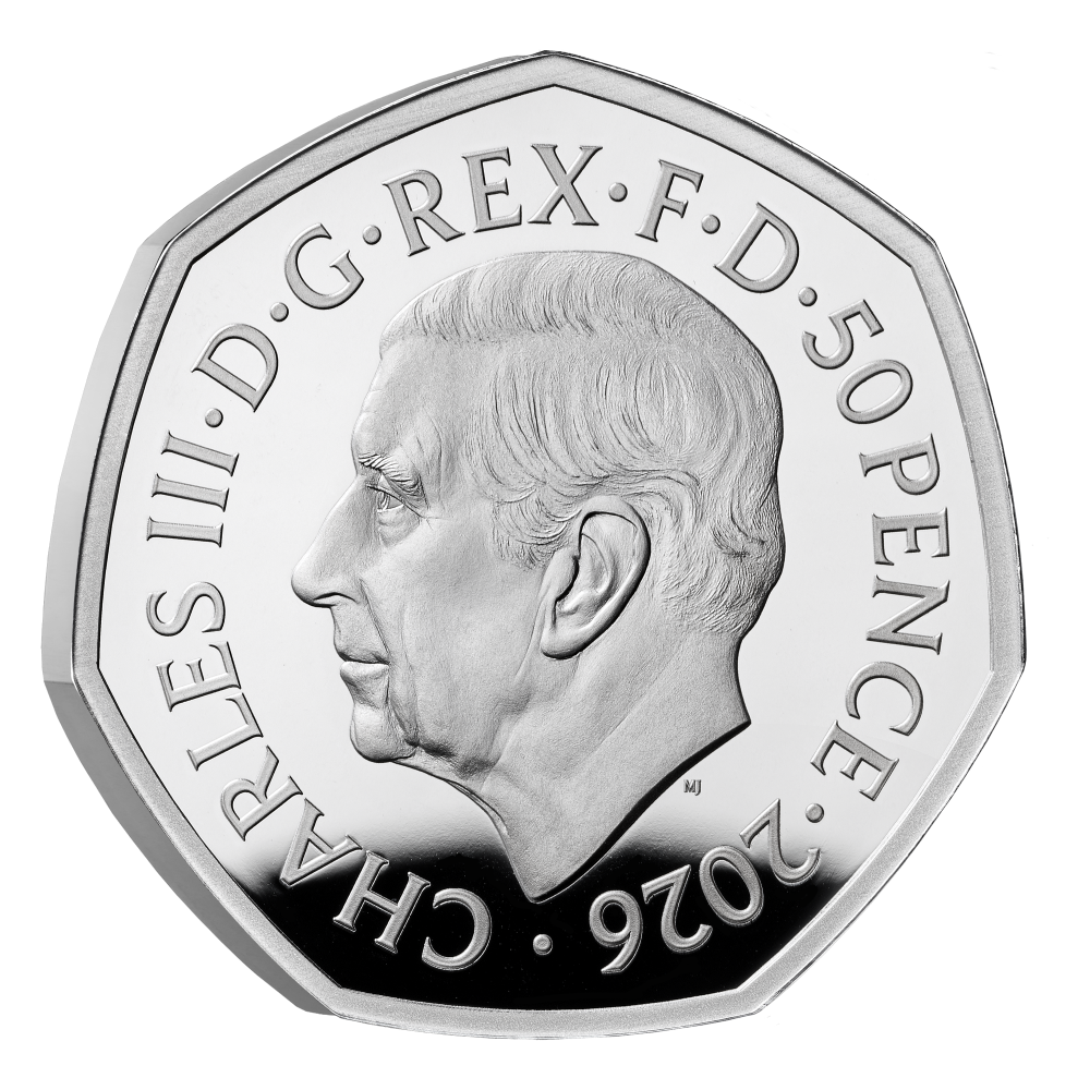 2026 100 Years of Winnie the Pooh™ – Friendship 50p Silver Proof Colour Coin
