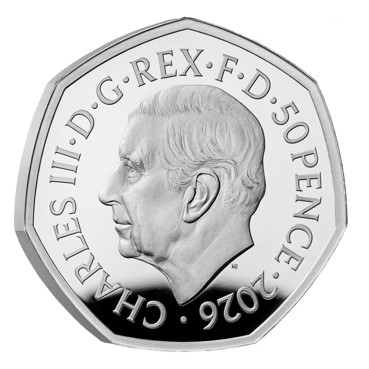 2026 100 Years of Winnie the Pooh™ – Friendship 50p Silver Proof Colour Coin