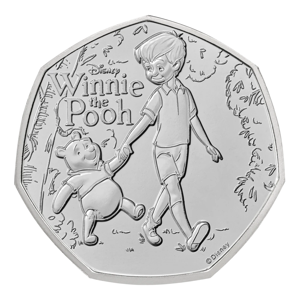 100 Years of Winnie the Pooh – Loyalty 2026 UK 50p Brilliant Uncirculated Coin
