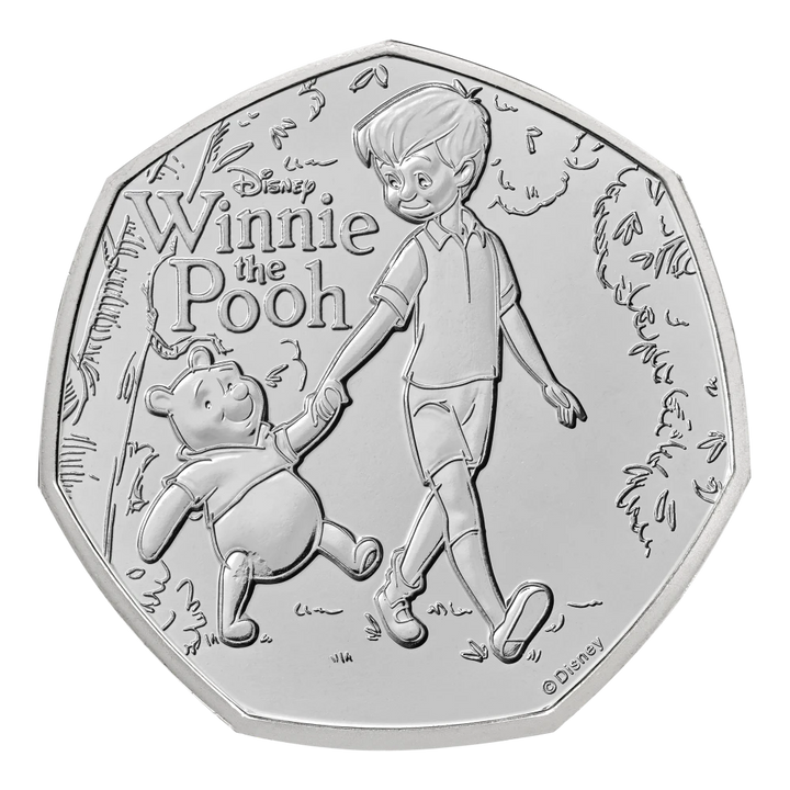 100 Years of Winnie the Pooh – Loyalty 2026 UK 50p Brilliant Uncirculated Coin