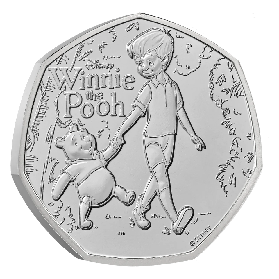100 Years of Winnie the Pooh – Loyalty 2026 UK 50p Brilliant Uncirculated Coin