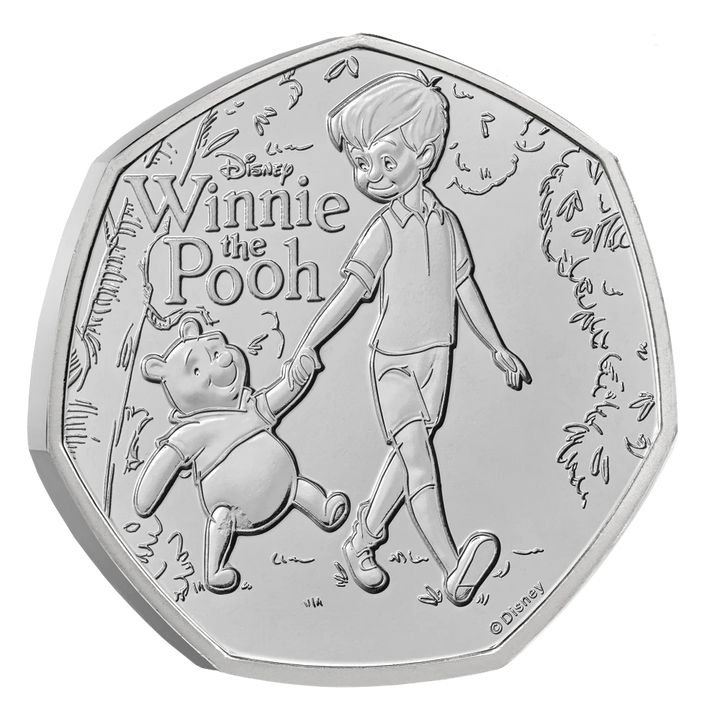 100 Years of Winnie the Pooh – Loyalty 2026 UK 50p Brilliant Uncirculated Coin