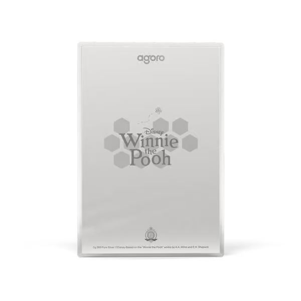 Winnie the Pooh – Winnie &amp; Piglet 2026 $1 5g Silver Foil Coin (Niue)