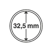 ULTRA Coin Capsules – 32.5 mm (Pack of 10) – Fits Australian 50c Coins