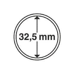 Lighthouse PREMIUM Coin Capsules – 32.5mm (Fits Australian 50c Coins) The Coin Shed