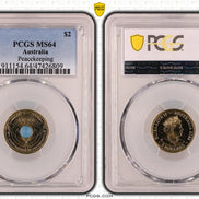 MS64 2022 $2 Peacekeeping Coin