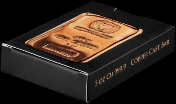 Germania Mint 5oz Copper Cast Bar
