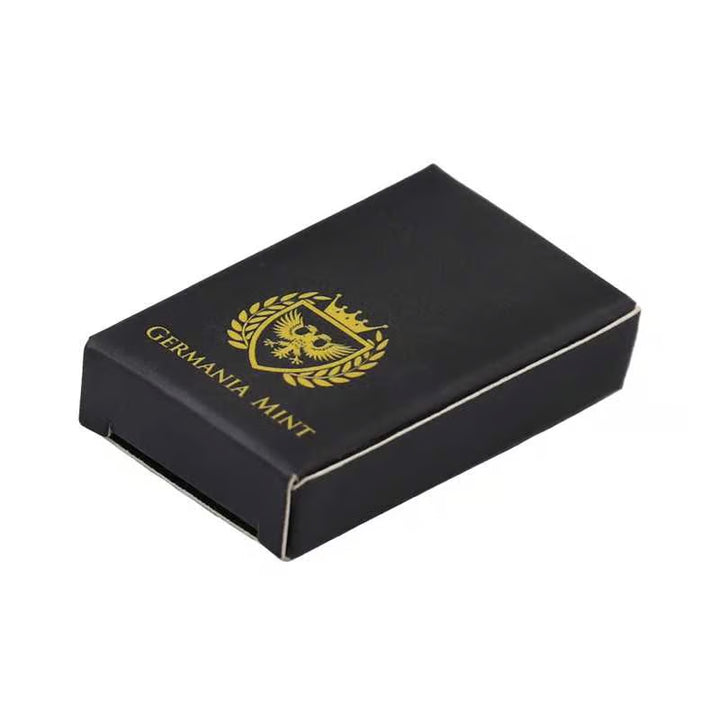 100g Germania Mint Silver Bullion Cast Bar