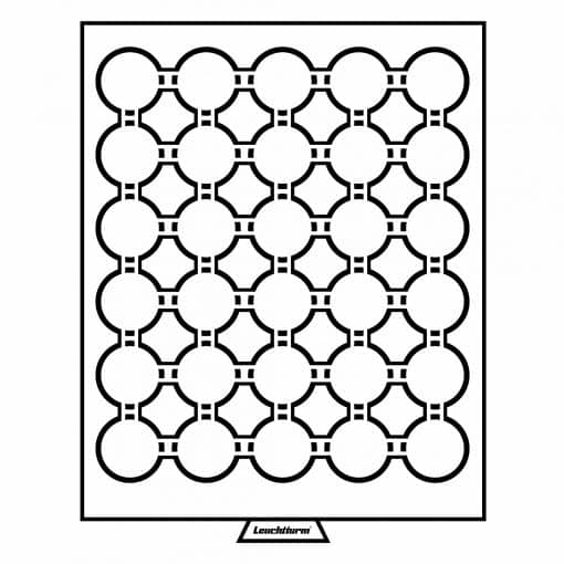 Lighthouse Coin Tray – 32 mm Compartments