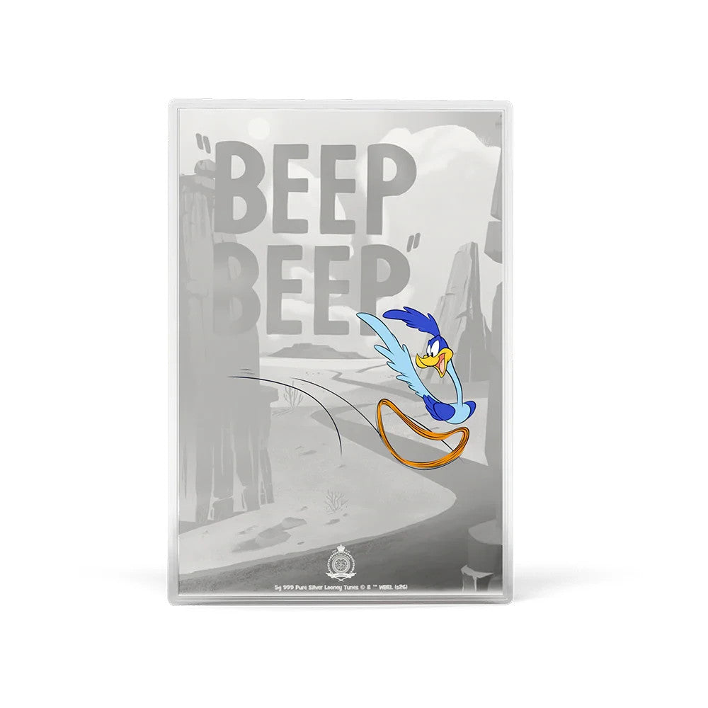 Looney Tunes – Acme TNT Plunger 2026 $1 5g Silver Foil Coin