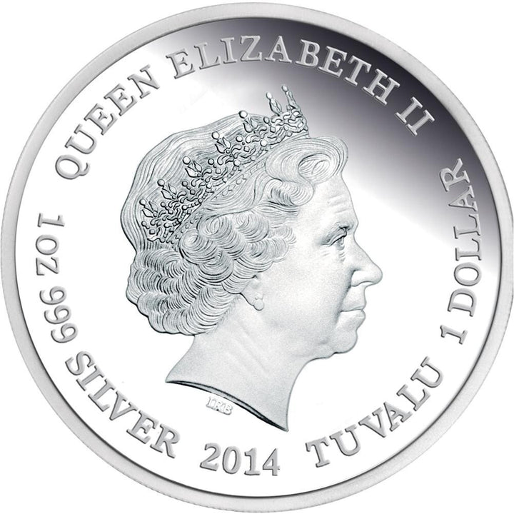 2014 Endangered Green Turtle 1oz Silver Proof