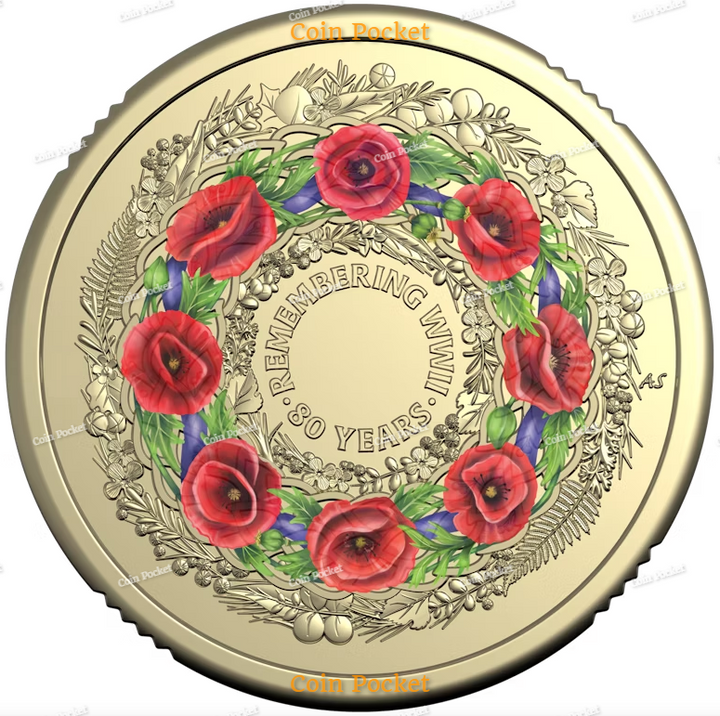 80 Years On: Remembering the Second World War Uncirculated Coin In Capsule