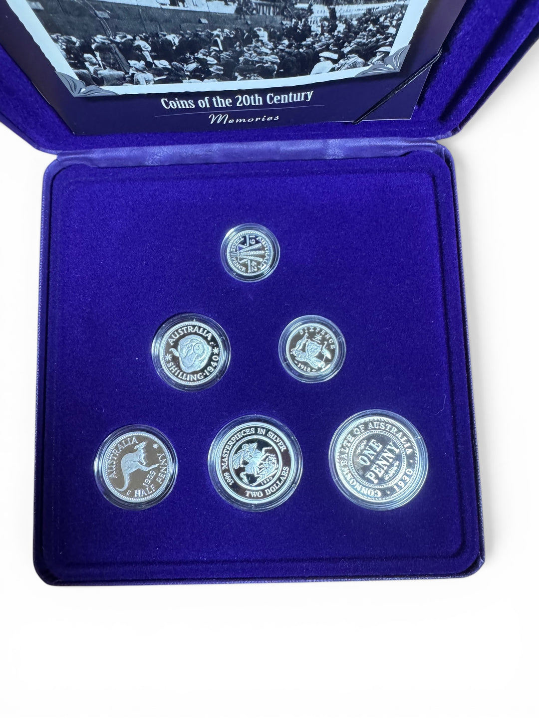 1999 Masterpieces in Silver – 20th Century Memories Proof Collection