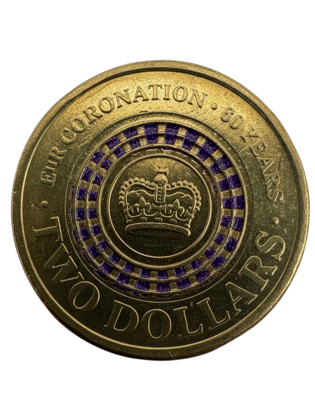 2013 $2 Coronation Coin – Circulated Australian Commemorative