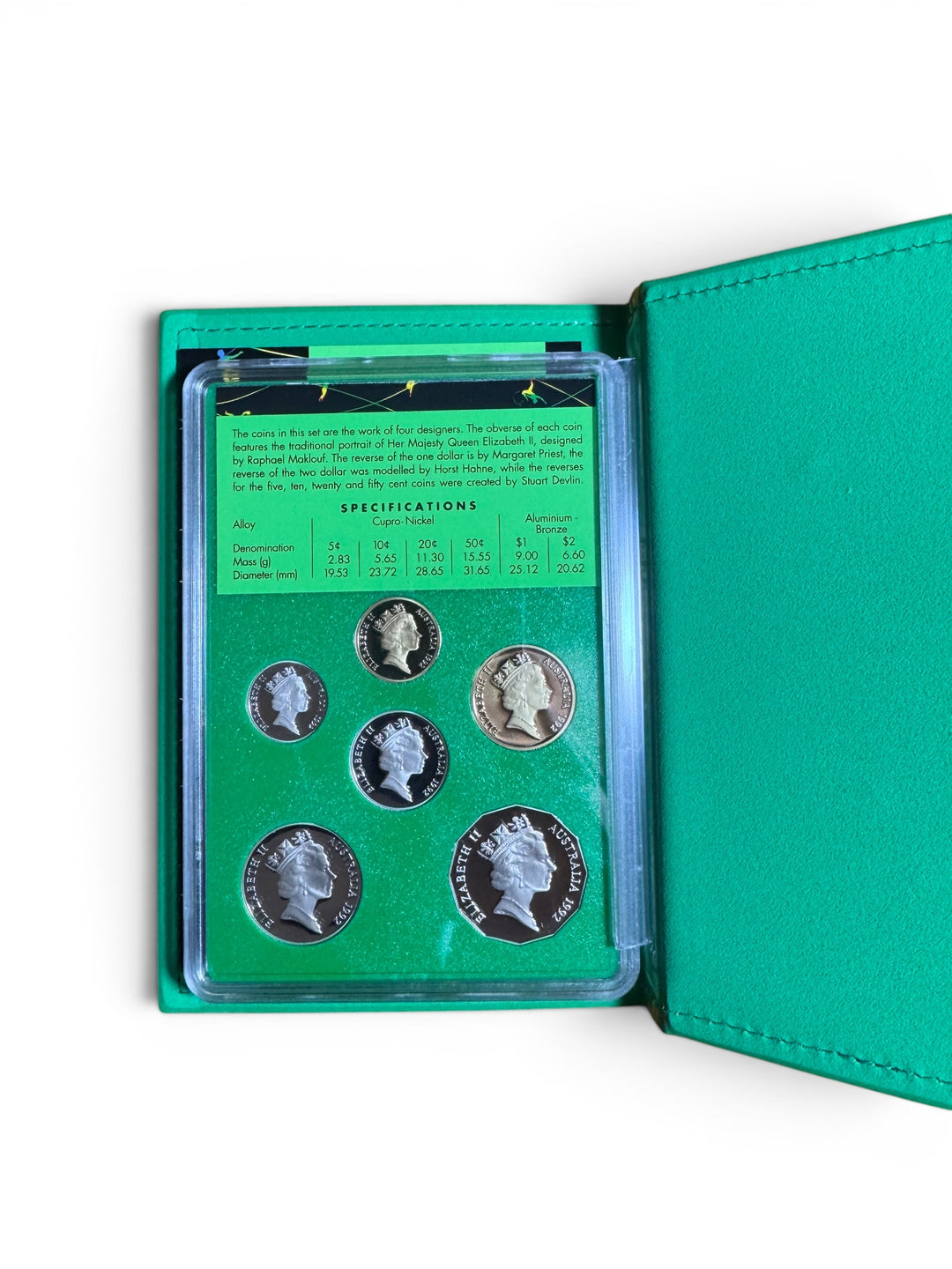 1992 Australian Proof Coin Set