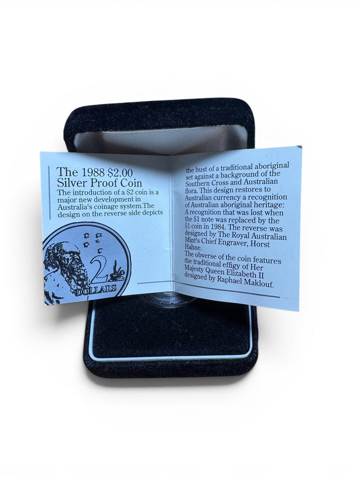 1988 $2 Silver Proof Coin – Bicentenary