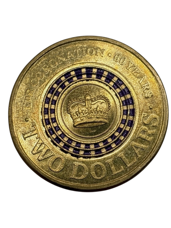 2013 $2 Coronation Coin – Circulated Australian Commemorative