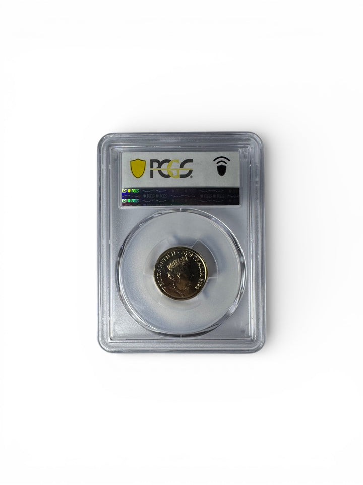 2022 'C' Mintmark Gold Shield Red Poppy - PCGS MS67