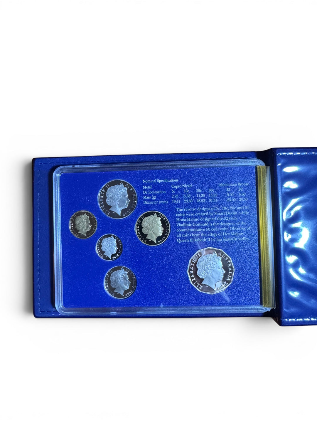 2000 Australian Proof Coin Set – Millennium Edition