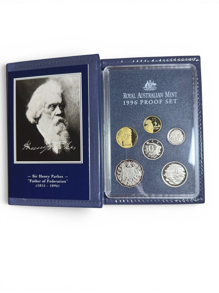 1996 Australian Proof Coin Set – Sir Henry Parkes Commemorative Edition
