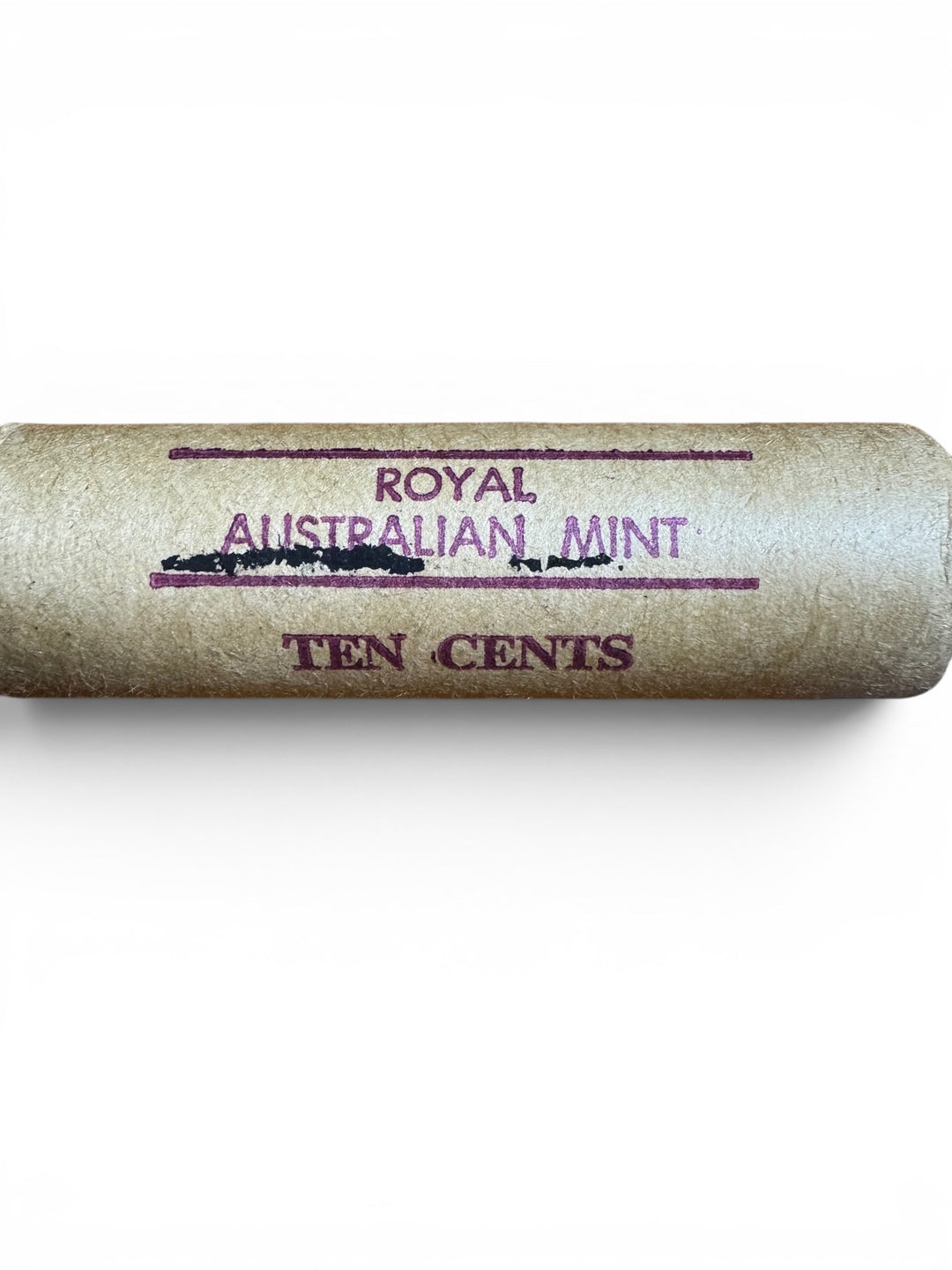 1989 Australian 10c Coin Roll – Head/Tail