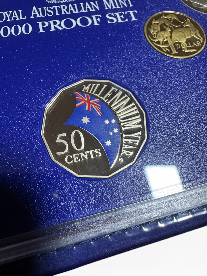 2000 Australian Proof Coin Set – Millennium Edition