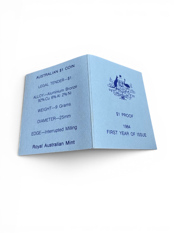 1984 $1 Proof Coin – Australia’s First Dollar Coin