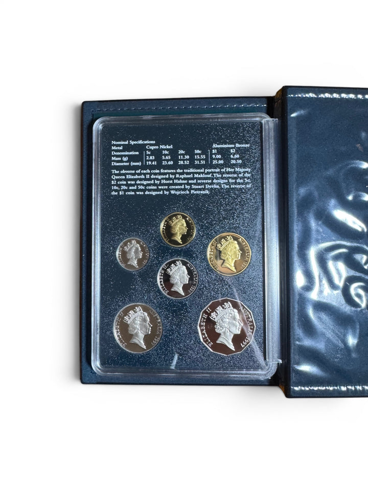 1997 Australian Proof Coin Set – Sir Charles Kingsford Smith Commemorative Edition