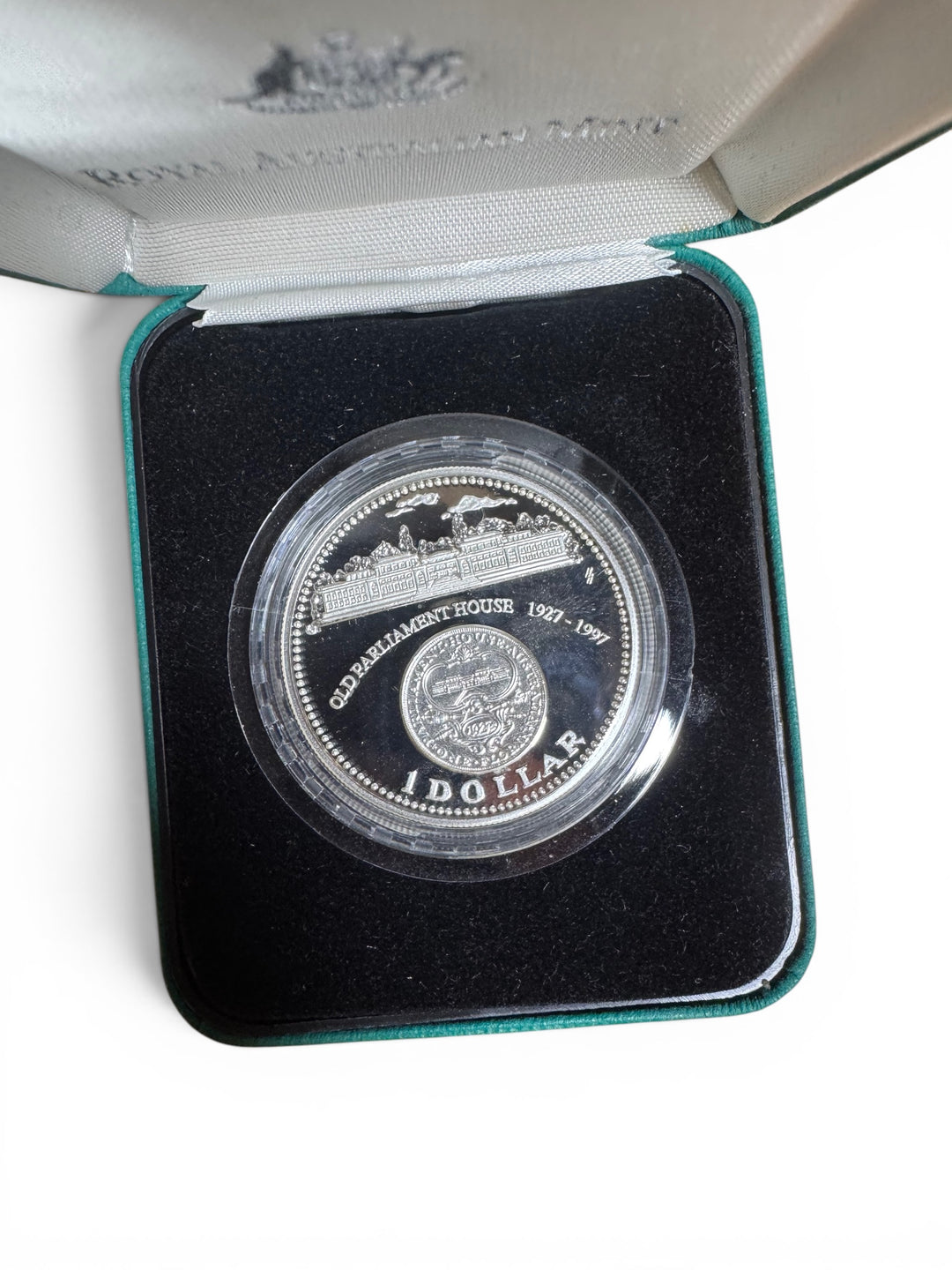 1997 $1 Old Parliament House 1oz Silver Proof Coin