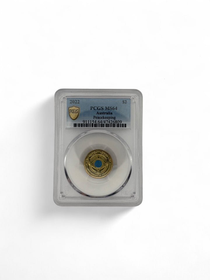 MS64 2022 $2 Peacekeeping Coin
