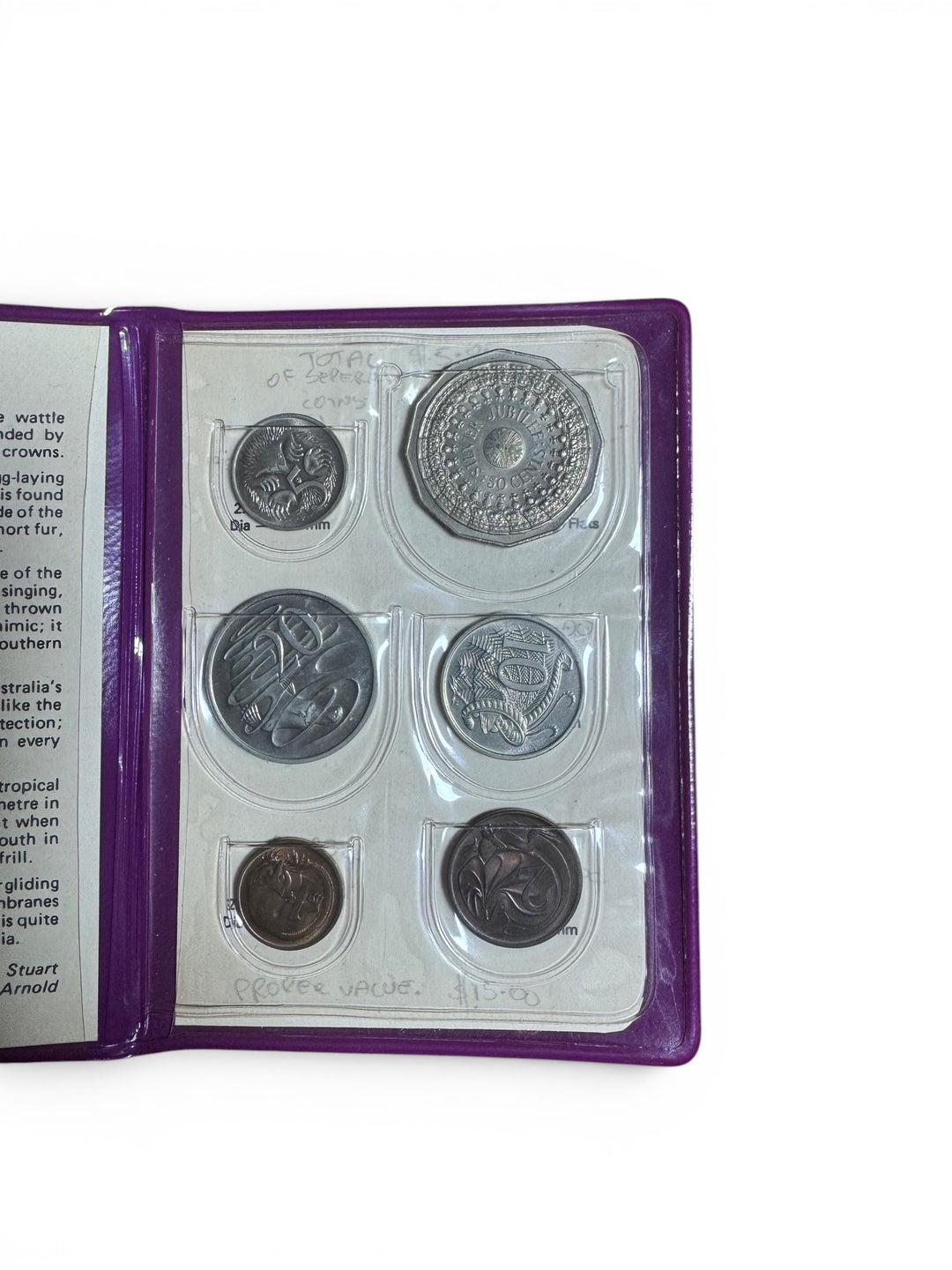 1977 Australian Mint Coin Set – Silver Jubilee of Queen Elizabeth II