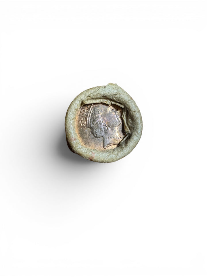 1987 Australian 1c Coin Roll – Head/Tail