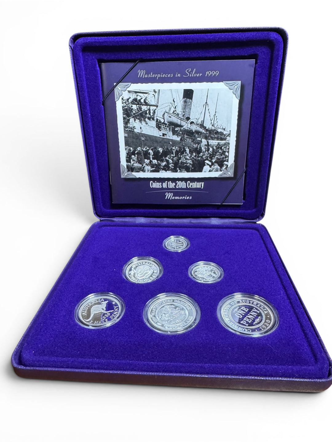 1999 Masterpieces in Silver – 20th Century Memories Proof Collection