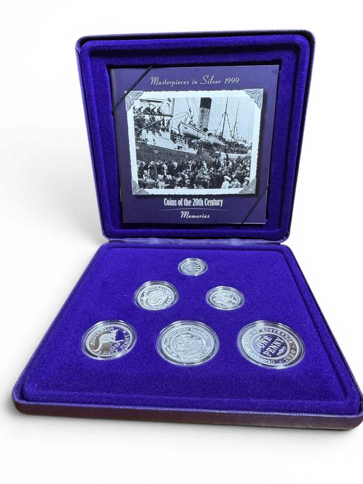 1999 Masterpieces in Silver – 20th Century Memories Proof Collection