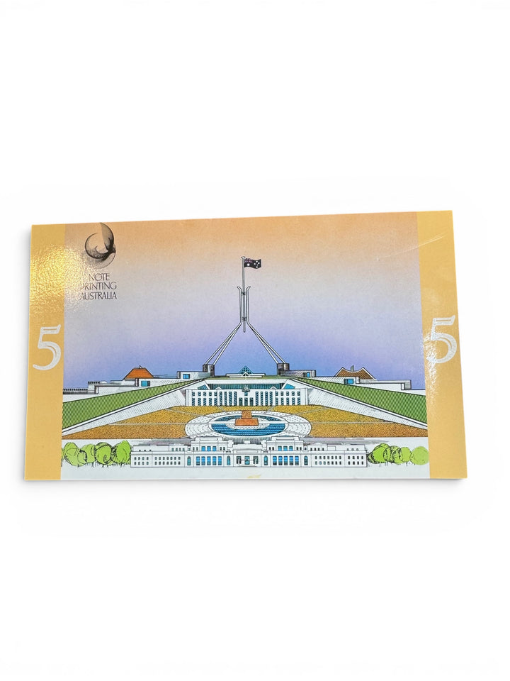 1995 NPA First &amp; Last $5 Banknote Folder