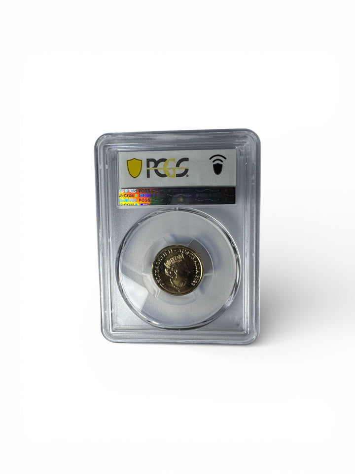 2022 'C' Mintmark Gold Shield Red Poppy - PCGS MS67