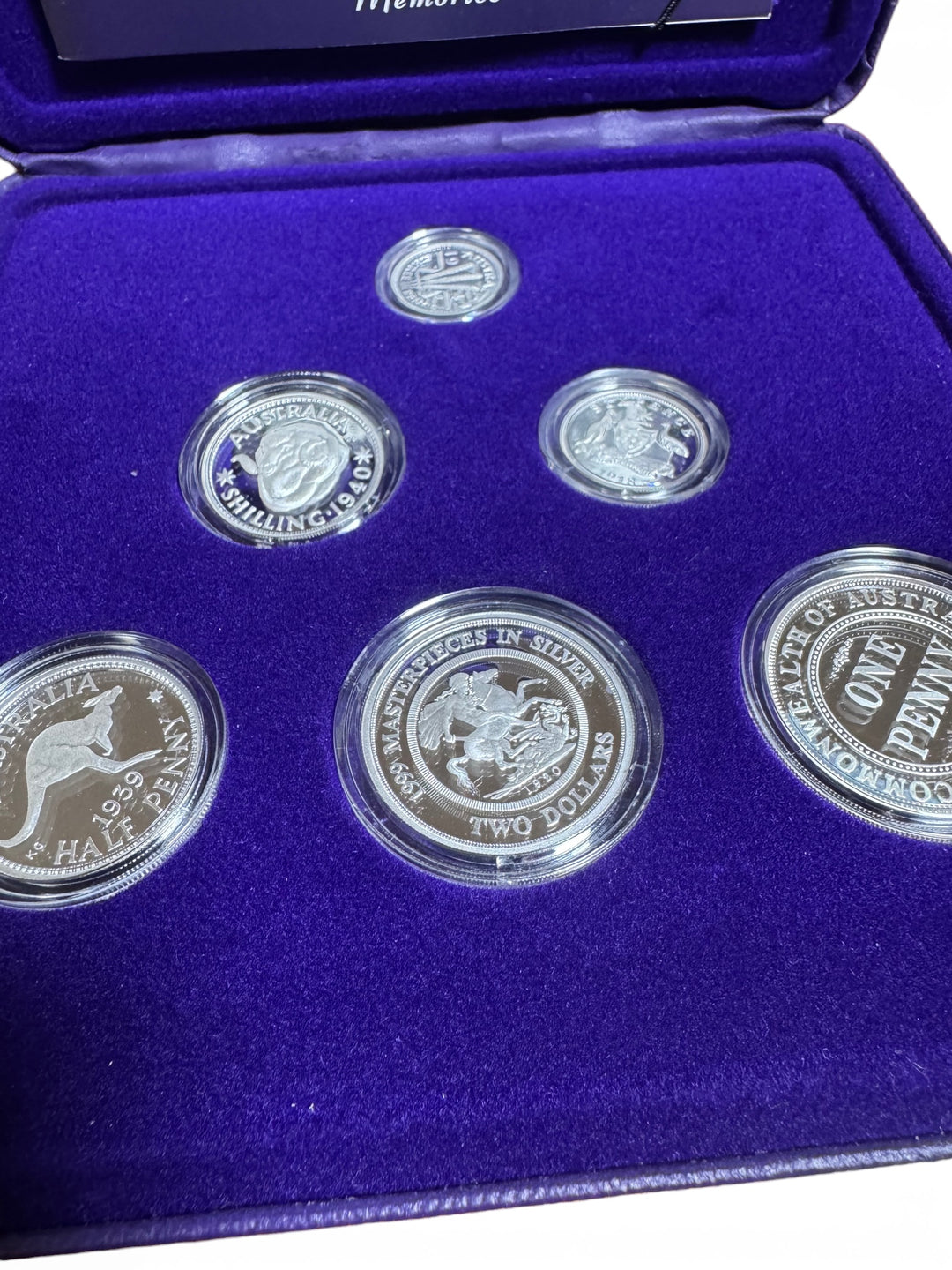1999 Masterpieces in Silver – 20th Century Memories Proof Collection