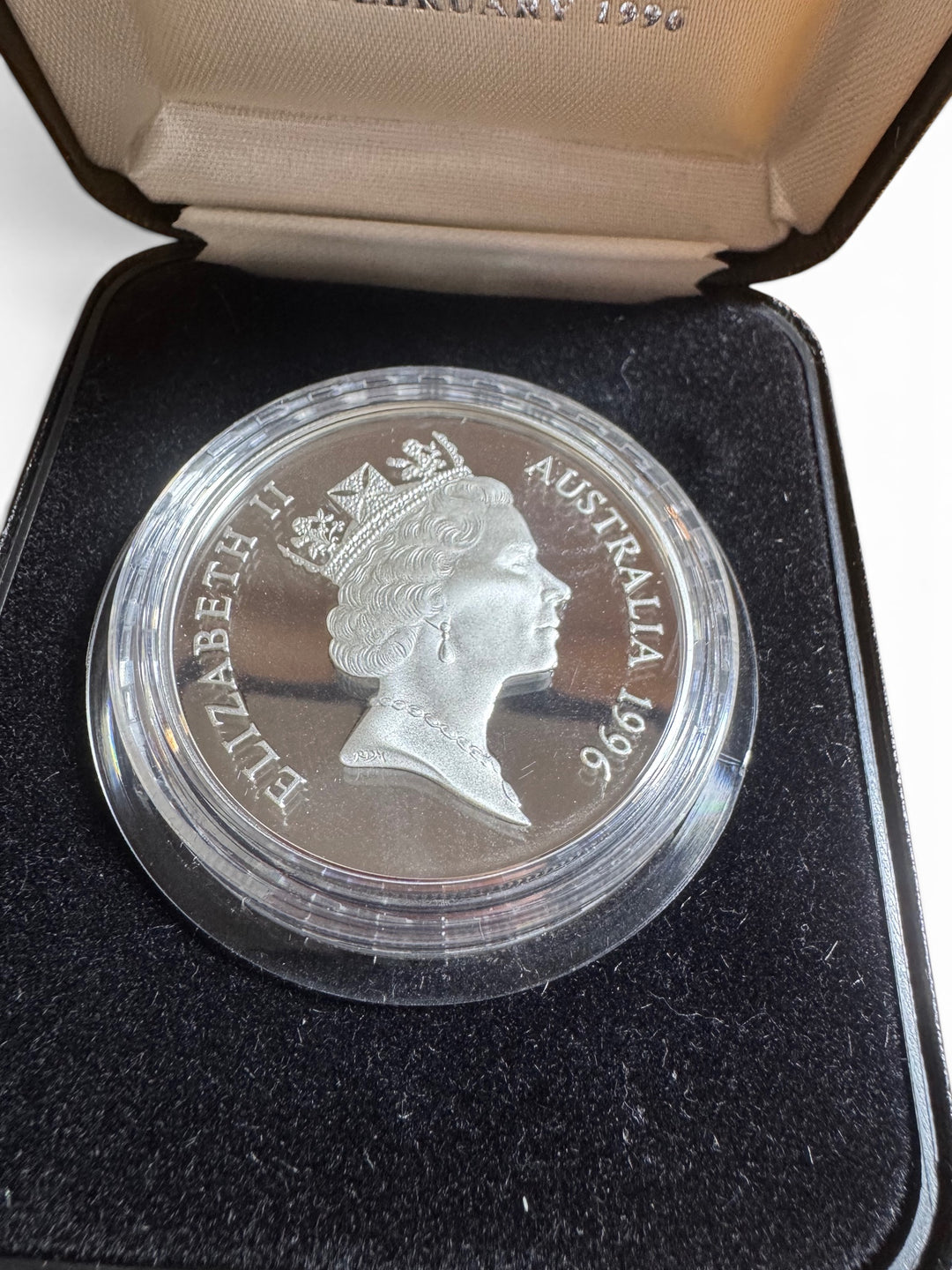 1996 $1 30th Anniversary of Decimal Currency 1oz Silver Proof Coin