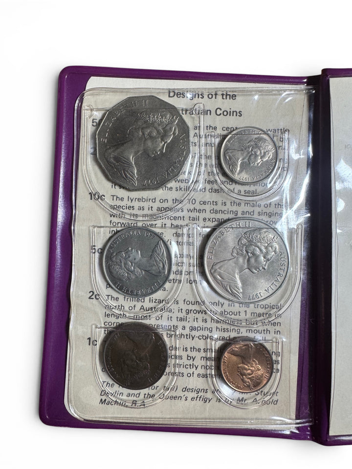 1977 Australian Mint Coin Set – Silver Jubilee of Queen Elizabeth II