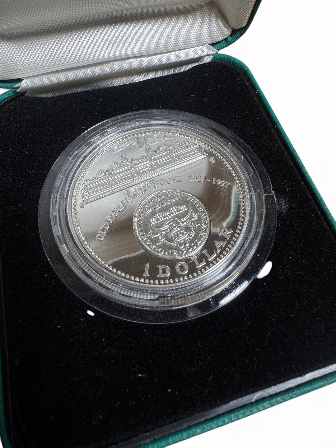 1997 $1 Old Parliament House 1oz Silver Proof Coin