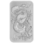 2025 Perth Mint Lunar Snake 1oz Silver Minted Bar