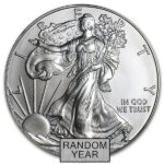 US Mint American Eagle 1oz Silver Bullion Coin – “Secondary” Random