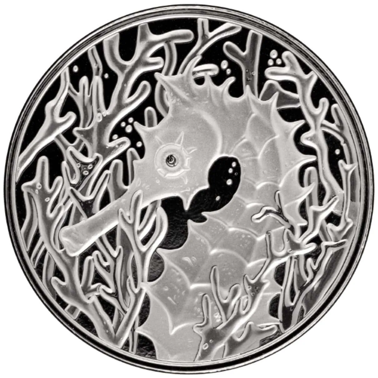 2026 Samoa Seahorse 1 oz Silver BU Coin
