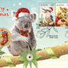 2024 MERRY CHRISTMAS KOALA $1 STAMP & COIN COVER PNC – PERTH MINT