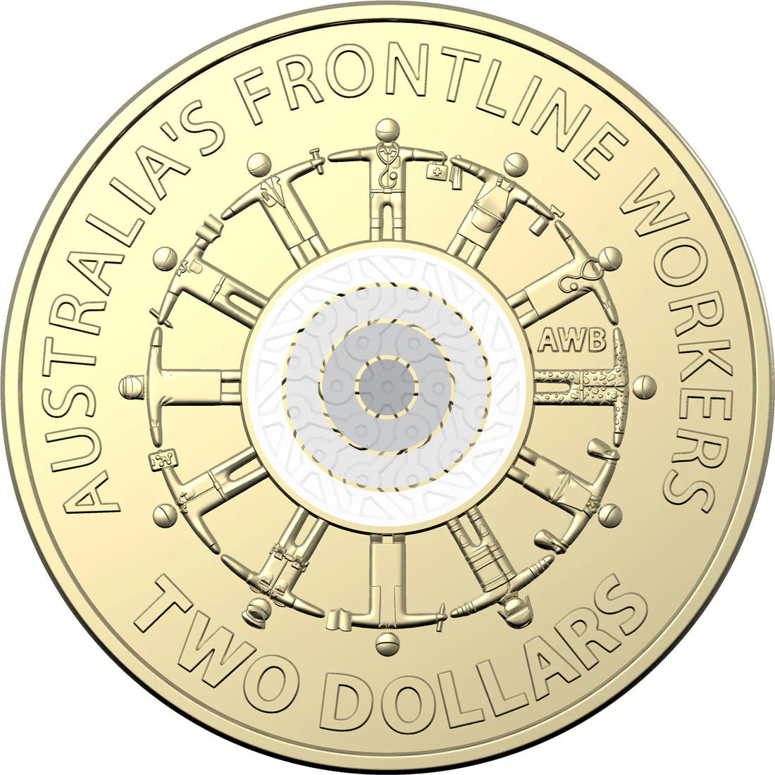 2022 Frontline Workers $2 Coin (Ex-Mint Roll)