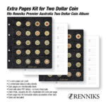 Renniks Premier Australian $2 Coin Album – Extra Pages (Fits $2 Album)