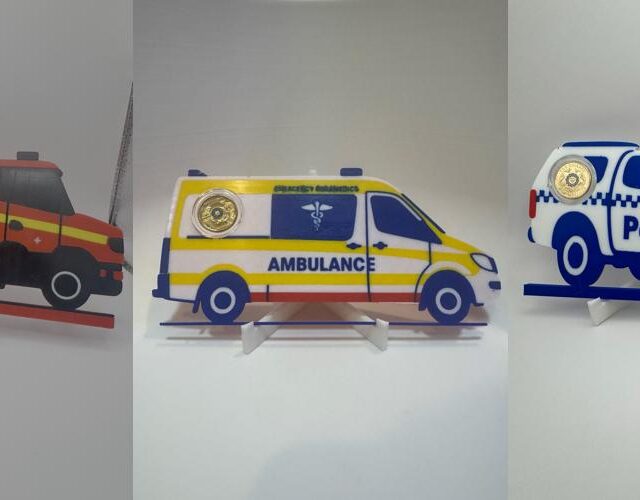 Emergency Services Coin Display Bundle 🚓🚑🚒